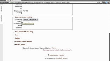 Moodle 2 Forum. Part I - Setting up and Creating a Discussion Forum