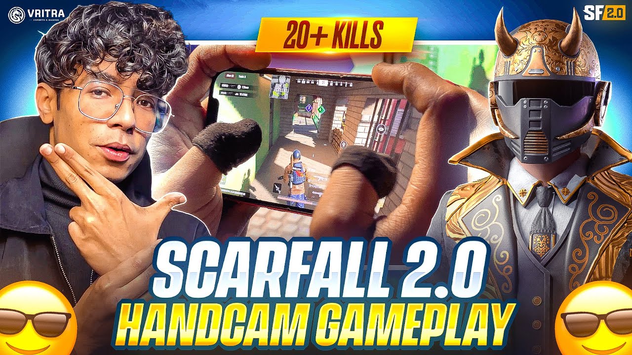 Scarfall 2.0 50+ KILLS Gameplay | Full Handcam | Android and IOS 