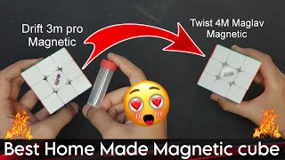 How to make magnetic Cube | How to Convert a Normal Cube into a Magnetic Speed Cube! 🔥 Magnetic Cube