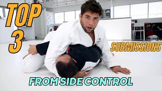 Top 3 Submissions From Side Control