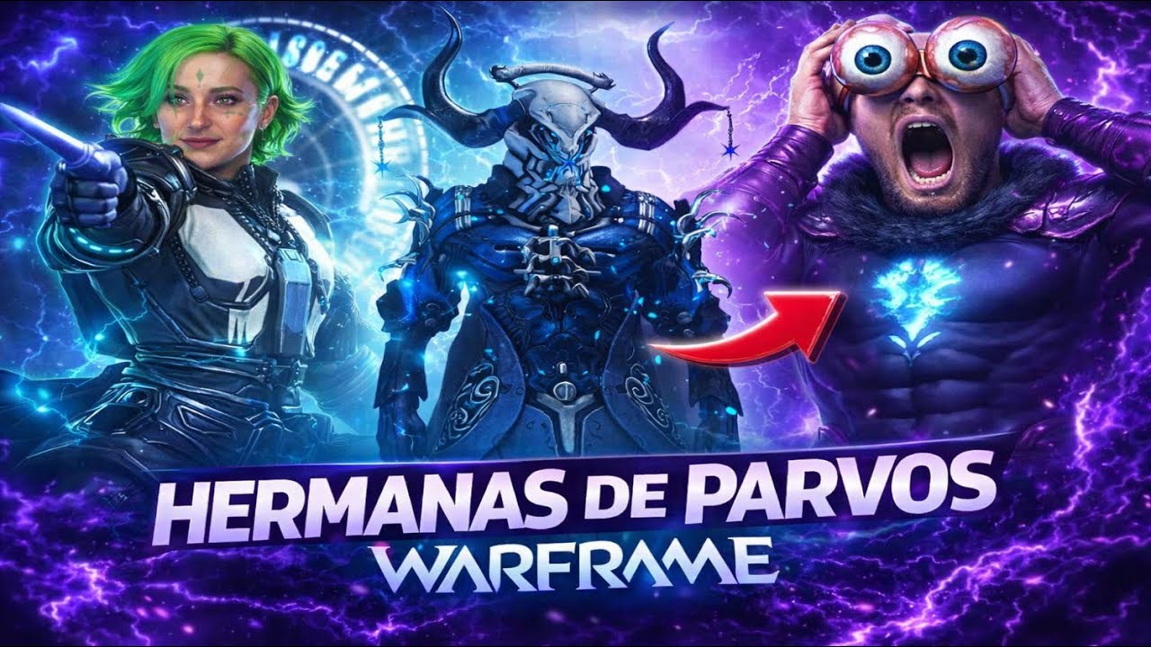 HERMANAS DE PARVOS EN WARFRAME💪Cómo Derrotarlas, Recompensas, Armas Tenet y Farmeo Paso a Paso
