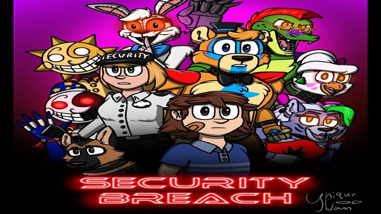 I Made a FNAF Security Breach Fan Game! I challenged myself to