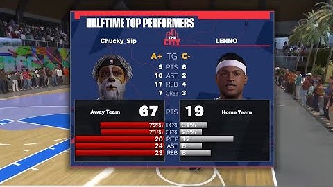 NBA 2K24 Running With Randoms In Rec Live  Gameplay (No Squads) With #1 Rank Center Build