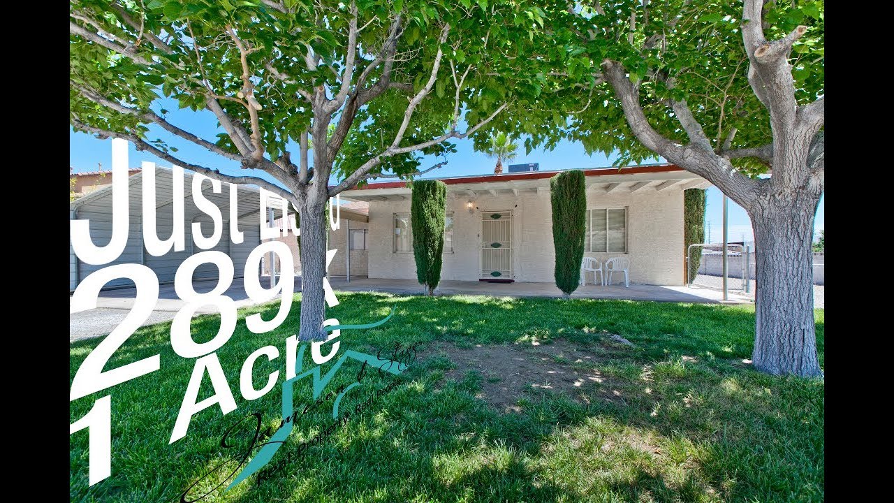 1 Acre | Just Listed | Las Vegas | 289k - Jameson And Staggs