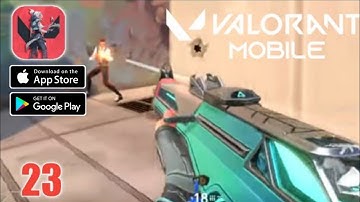 VALORANT Mobile Gameplay (Android, ios) (Hyper Front Gameplay) BEST Multiplayer Game - part 23