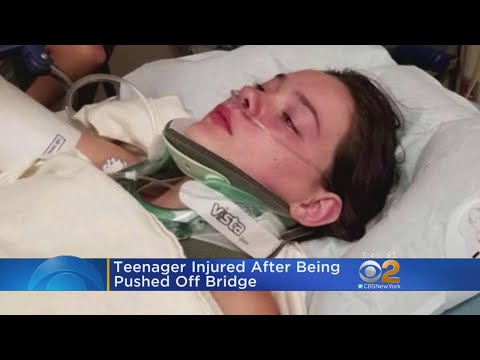 Teenager Injured After Being Pushed Off Bridge
