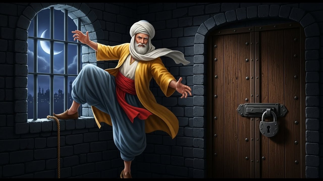 #قصة_جحا والهروب من السجن ｜ من طرائف ونوادر جحا ｜ ضع السماعات واستمع، قصة مشوقة