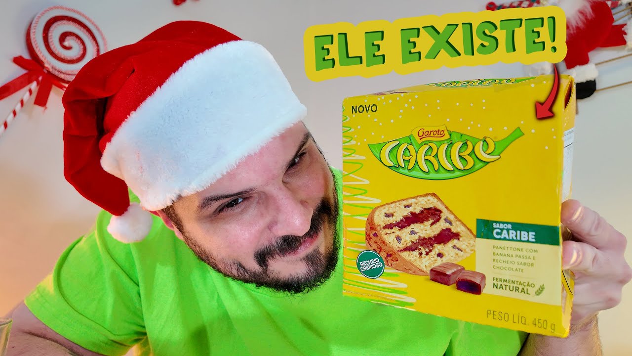 PROVANDO O PANETTONE CARIBE - É BOM OU É SÓ MODINHA? #natal #natal2025 #panettones