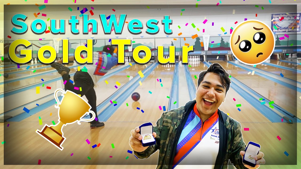 Southwest Gold Tour Bowling Tournament I ALMOST WON!!! YouTube
