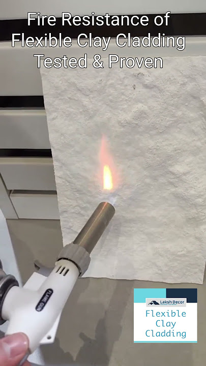 Fire Resistance of Flexible Clay Cladding Tested & Proven
