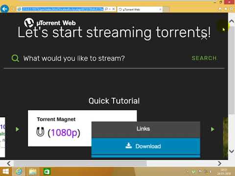 Bittorrent web