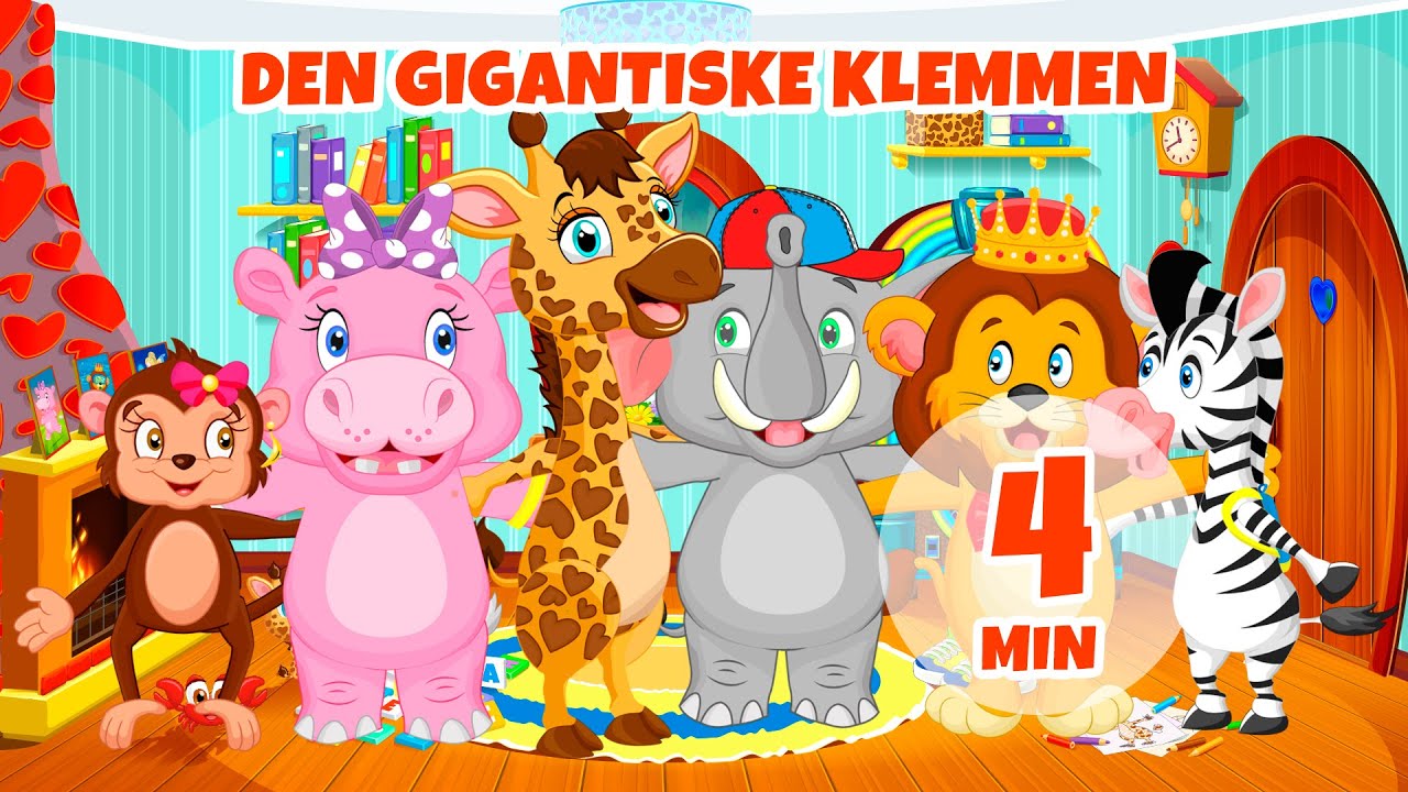 Den gigantiske klemmen - 4 min Giramille | Barnerim og barnesanger