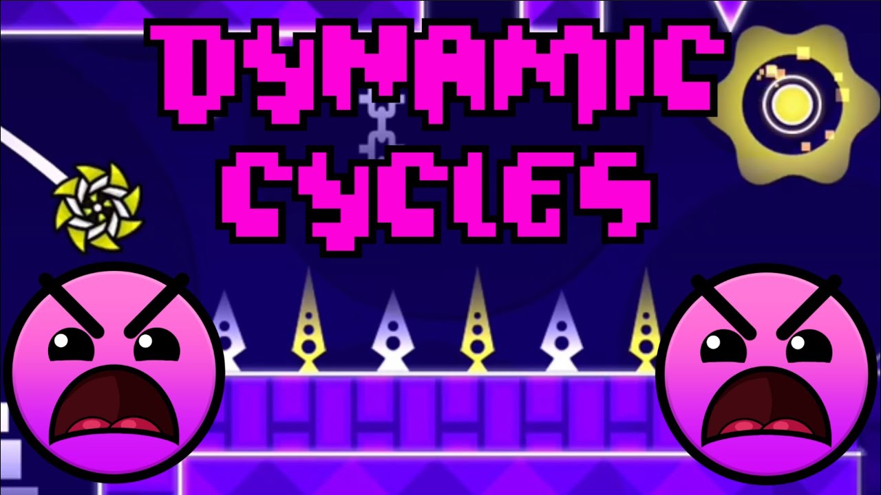 DYNAMIC CYCLES (KrmaL Contest 3) | Geometry Dash - YouTube
