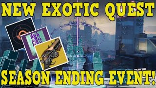 DESTINY 2 | New EXOTIC QUEST! Hidden SECRETS & Season Ending Event for Season of the Splicer!!!