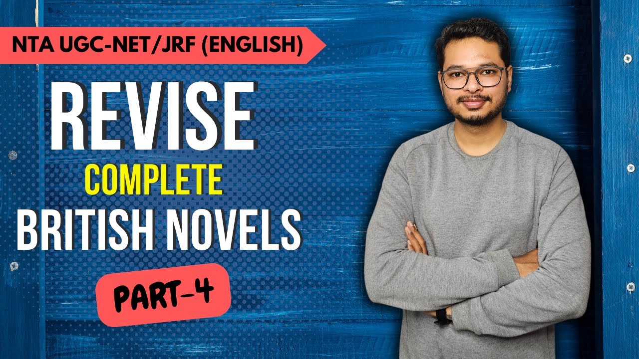 Must Read Novels for NTA-UGC NET in English - Part 4 | School of ...