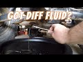 How to change diff fluid on Honda Foreman 500