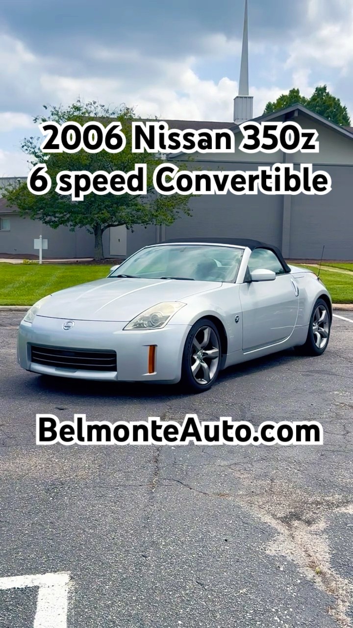One of the funnest cars! 2006 #nissan350z 6 Speed Convertible‬