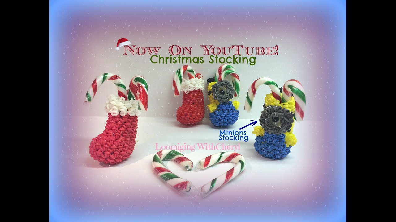 rainbow loom minion santa boot christmas stocking ornament loomigurumi amigurumi hook only youtube - Minion Christmas Stocking rainbow loom minion santa boot christmas stocking ornament loomigurumi amigurumi hook only youtube - Minion Christmas Stocking