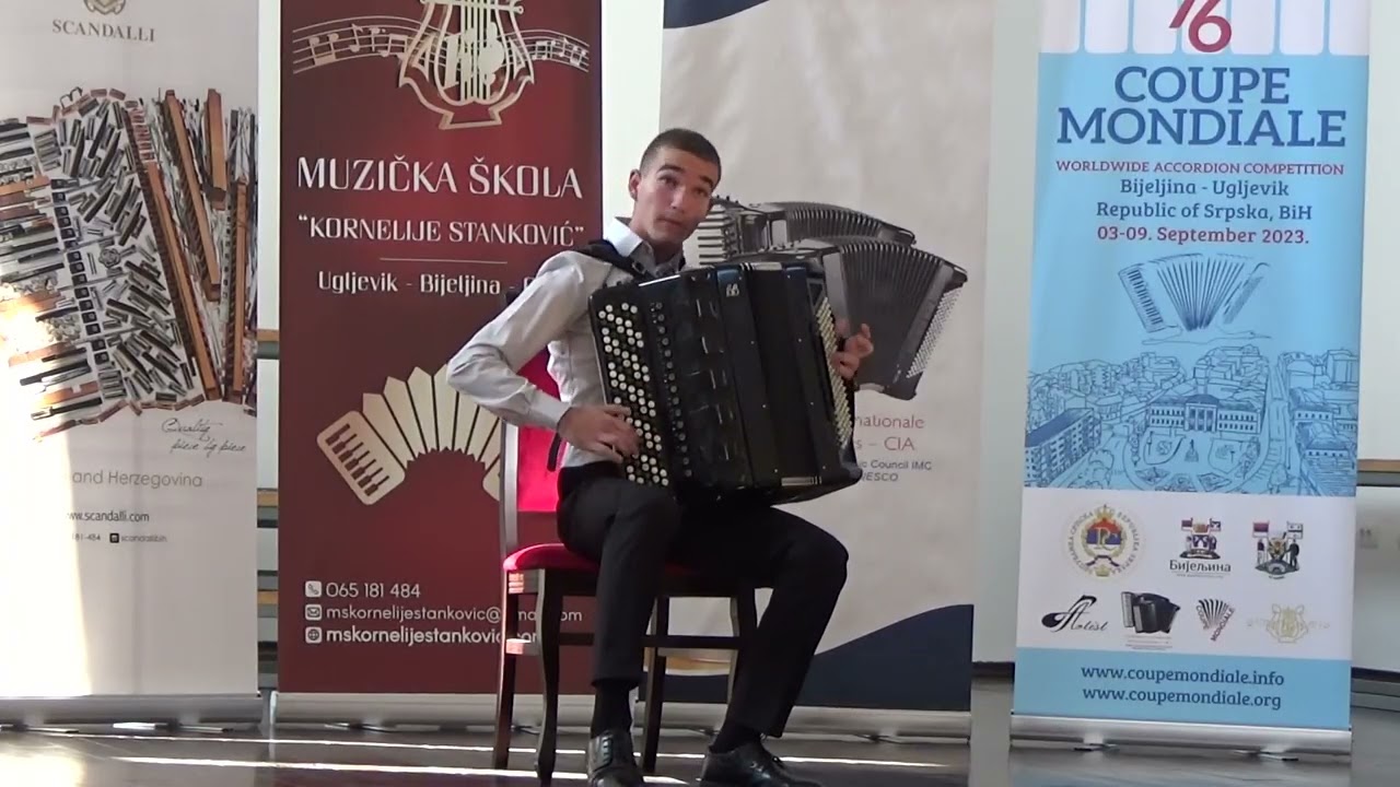 Djordje Kristivojevic - Coupe Mondiale 2023 (Bijeljina, Bosnia and Herzegovina) - Junior category