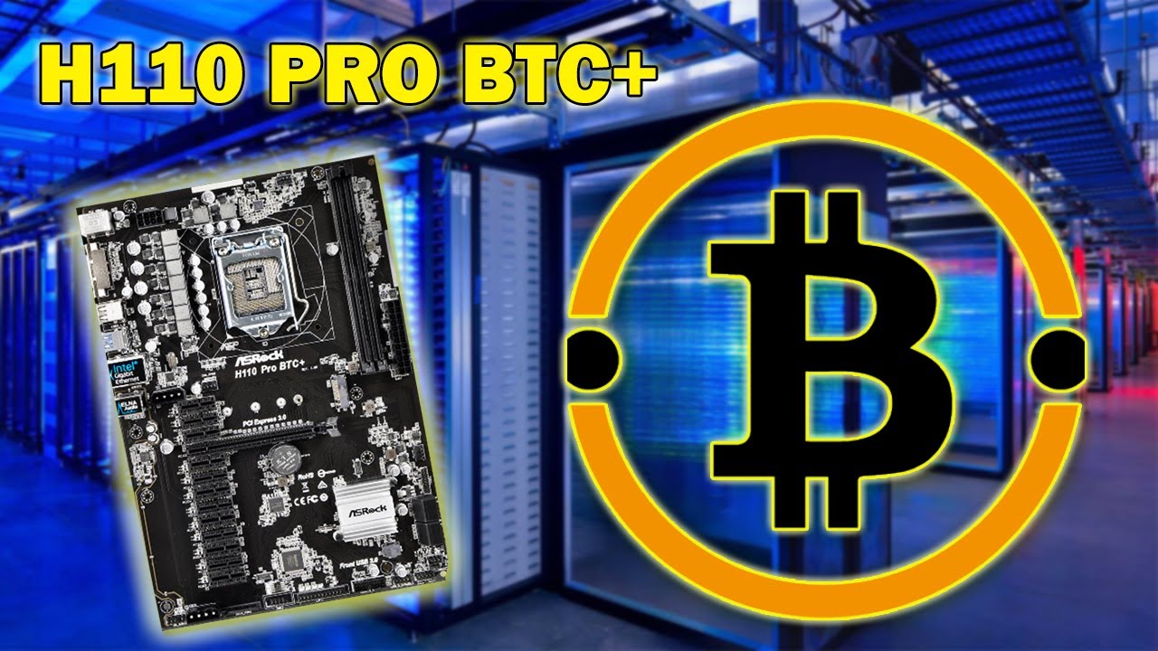 Asrock H110 Pro BTC+ the super mining motherboard - YouTube