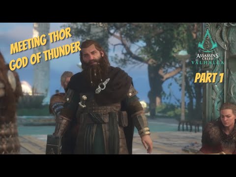 Assassin S Creed Valhalla Asgard Story Meeting Thor Freya Loki And My