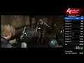 Former pb resident evil 4 ngc any speedrun new game pro  2h37m16s