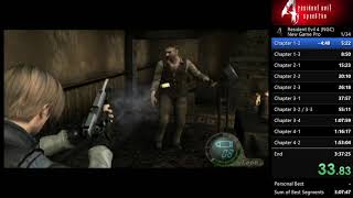 [Former PB] Resident Evil 4 (NGC) any% speedrun New Game Pro - 2h37m16s