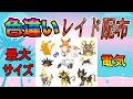 【色違いレイド配布】でかでか でんき Shiny Raid【ポケットモンスターソード&シールド】