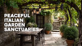 ⛲ Peaceful Italian Garden Inspiration for Soulful Escapes