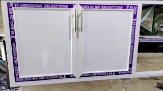 PAANO GUMAWA NG ALUMINUM CABINET? (How to make basic aluminum undersink cabinet?)