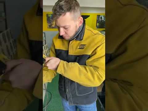 Распаковка электродов Goldrox Esab