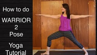 Warrior 2 - Yoga Pose Tutorial