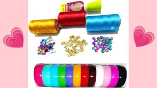 Silk Thread Bangles Making Materials Silk Thread Jewellery Making Materials Name List