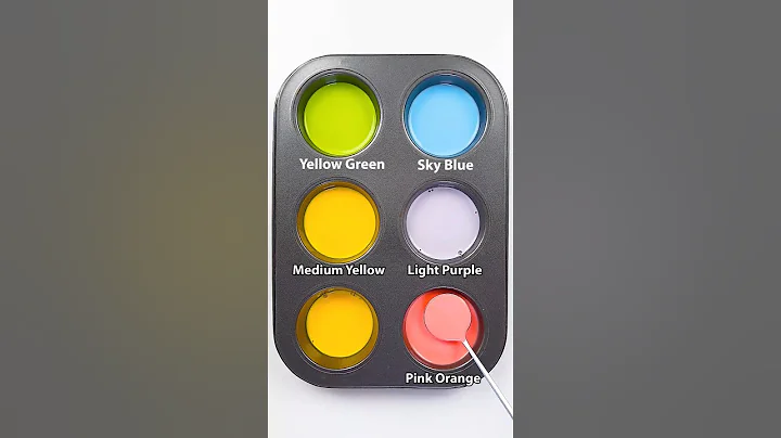 Making new Colors..Satisfying Color Mixing #colormixing #satisfying #asmr #paintmixing