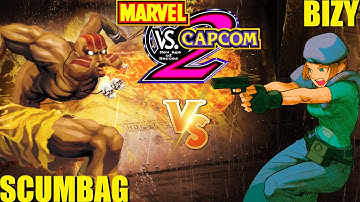 MvC2 Mvci Umvc3 SCUMBAG vs BIZY pt 2