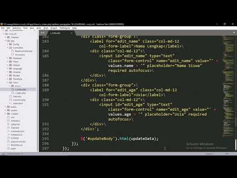 Implementasi Realtime Database Firebase dengan PHP - Tugas SMK