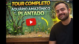 014 | FULL TOUR of My 90-Gallon Amazonian Planted Aquarium! 🌿🐟