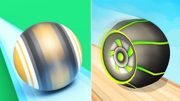 Sky rolling ball 3D VS Action ball | All Levels ( Part - 61 ) | Walkthrough | Android Gameplay |