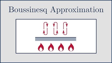 [CFD] The Boussinesq Approximation for Bouyancy Driven (Natural Convection) Flow