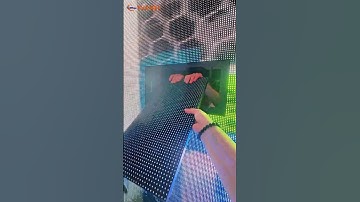Front and rear service outdoor LED screen, IP65 on both sides. #outdoorledscreen #leddisplay #yuchip