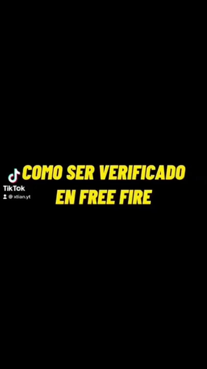 como ser verificado no free fire #freefire_lover #freefireofficial #fr