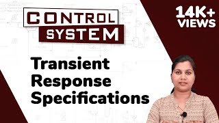 Transient Response Specifications - Time Response Analysis - Control System