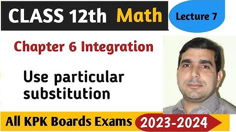 Fsc math part 2 chapter 6    Integration of 1/(a^2-x^2)dx