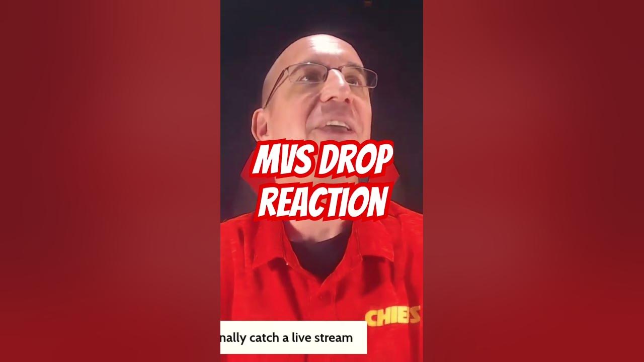 MVS drop reaction from the LIVEstream. YouTube