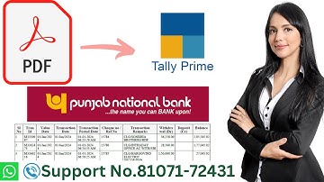 How to PDF to Excel Easily | Best PDF to Tally Import (Erp9./Prime) Support No +91 81071-72431