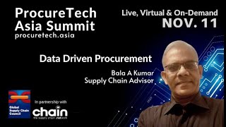 Recorded Nov 11 Data driven procurement