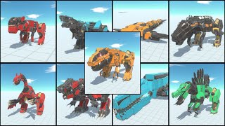 Robot T-Rex vs Robot Dinosaurs Animal Revolt Battle Simulator screenshot 3
