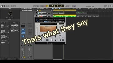 How I Compress Piano, In Logic Pro X