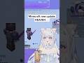 Minecraft new update: HEAVEN ☁️ #vtuber #vtuberhisui #envtuber #vtuberclips #livestream #minecraft