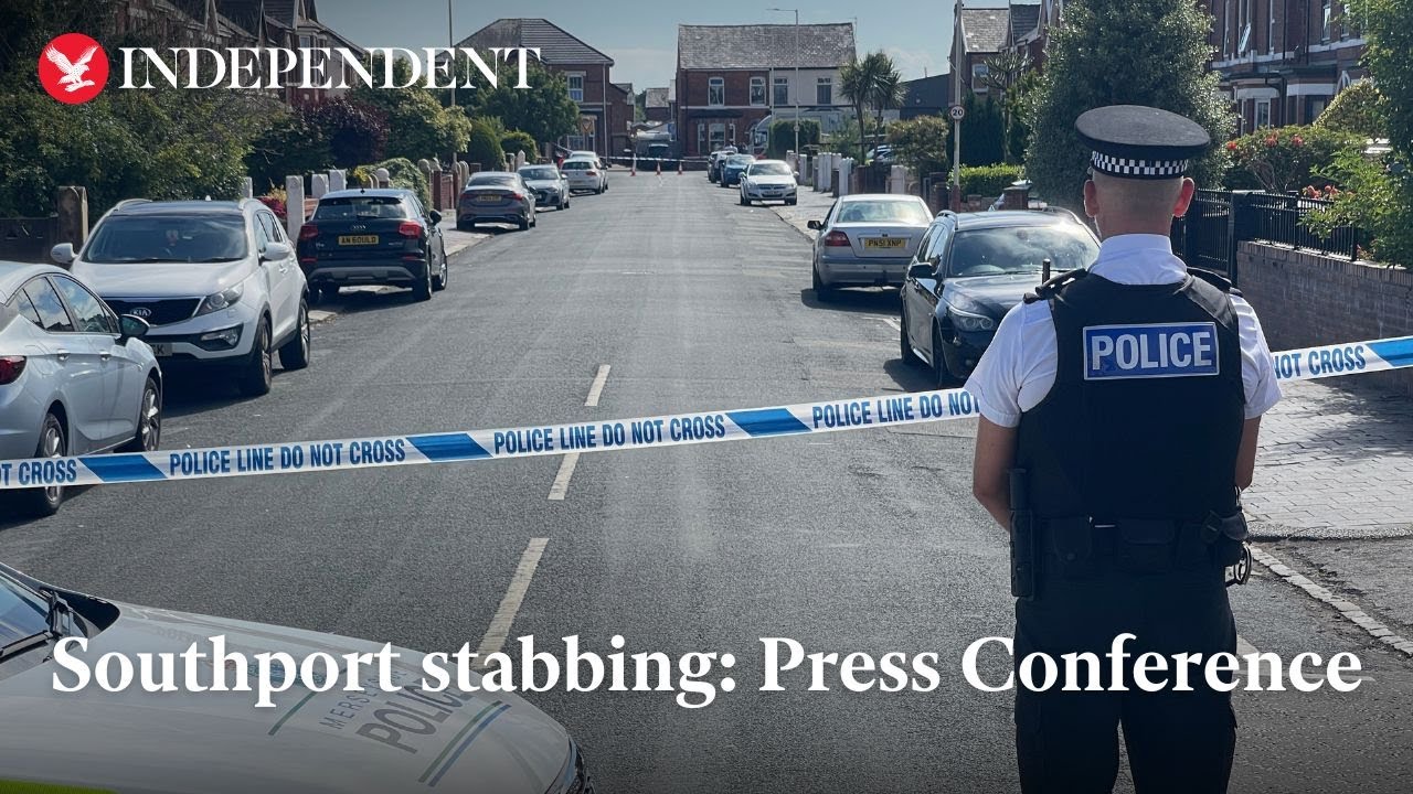⁣Watch again: Police hold Southport stabbing news conference